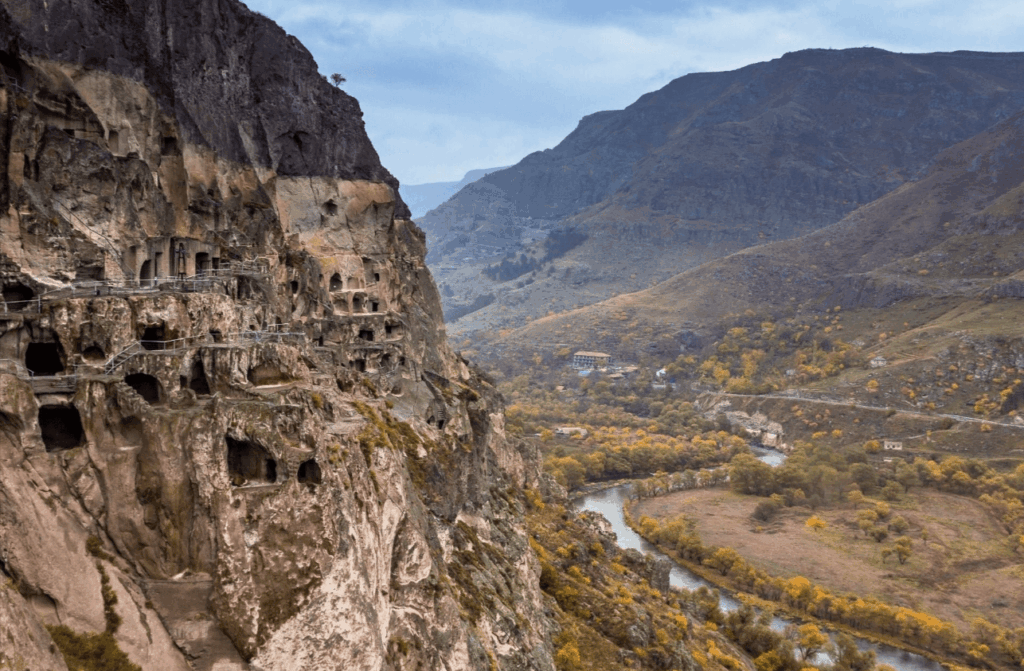 Vardzia Cave Monastery in Samtskhe-Javakheti