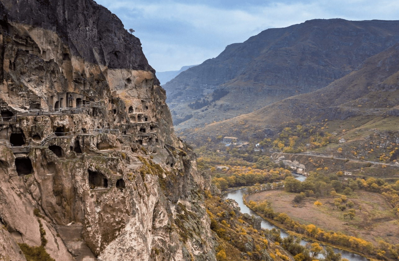 Vardzia Cave Monastery in Samtskhe-Javakheti